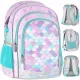 Starpak šolski nahrbtnik mermaid pastel Ombre za deklice 23 l 527183