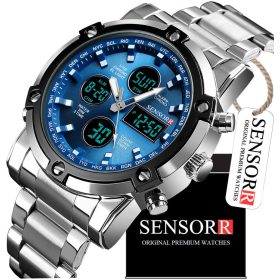Eleganten moški pametni športni ura SENSORR, model 2024