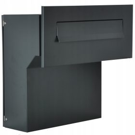   Ročni nabiralnik "ESSEN - ANTRACYT MAT" za vgradnjo
