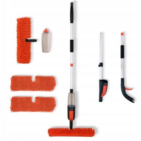   Lund 67161 Ploščata Krpa za Čiščenje z Dvostranskim Mopom in Pršilcem