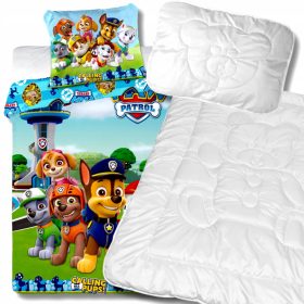   Zbirka posteljnine Paw Patrol za otroško posteljico 100x135 cm