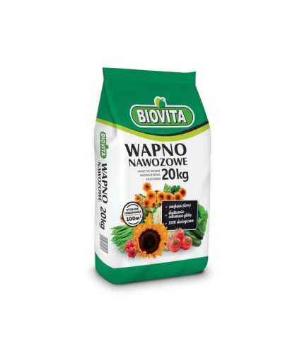 Wapno nawozowe Biovita z magnezijem in kalcijem 20kg