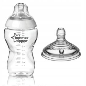   Tommee Tippee Closer to Nature Steklenica 340 ml z dodatnim smocem Fast Flow 6M+