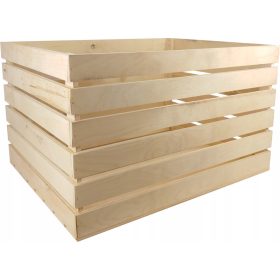 Dekorativna lesena škatla za balkon 50 x 40 cm