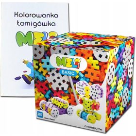 Kocke Meli Konstruktor Osnovni Komplet 200 kosov 50035