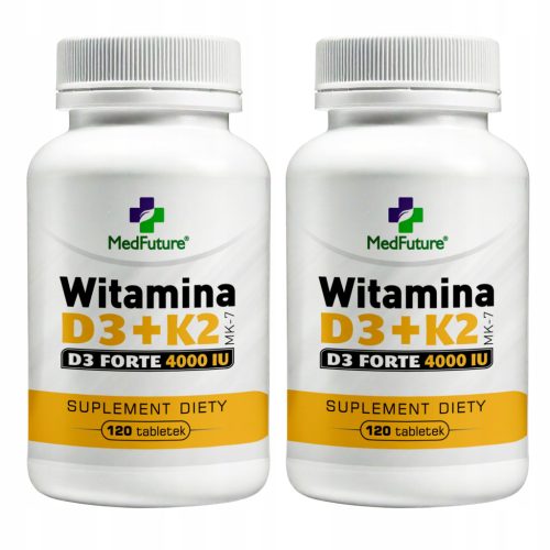 Vitamin D3 + K2 MK-7 4000 IU - ključ do zdravih kosti in močne imunosti