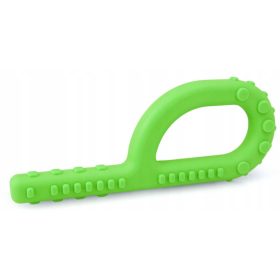    Logopedsko grizalo, za izraščanje zob, ortodontsko, senzorično, terapevtsko ARK Terapevtski silikonski odtenki zelene