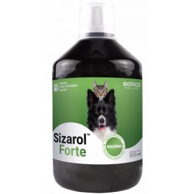   Slovenian Name: Sizarol Complex Forte za sklepe psov in mačk 500 ml Biovico

SEO-Optimized Description: Sizarol Complex Forte 500 ml je veterinarski izdelek namenjen uporabi pri degenerativnih stanjih