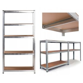   Kovinski regal za skladiščenje Chomik 180 x 90 x 40 cm max 175 kg na polico