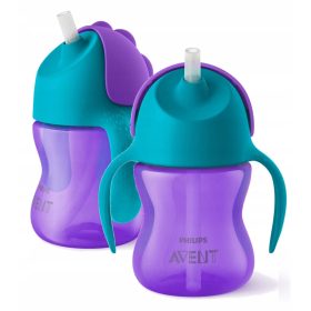 AVENT AKTIVNA STEKLENICA S SLAMICO 200 ml 9 m+