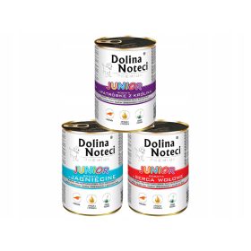 DOLINA NOTECI Premium JUNIOR Mešanica okusov 12x400g