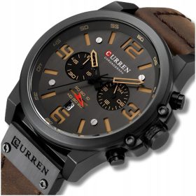   ELEGANTNA MOŠKA URA CURREN CLASSIC S KRONOGRAFOM IN DATUMSKIM PRIKAZOM V 6 BARVAH