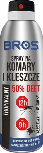 Sprej za zaščito pred komarji in klopi 180 ml