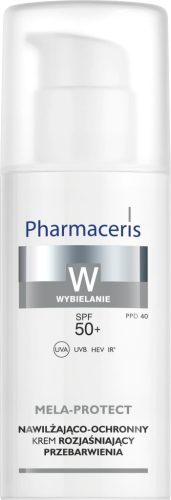 Vlažilna in zaščitna krema proti pigmentaciji Pharmaceris W SPF 50+, 50 ml
