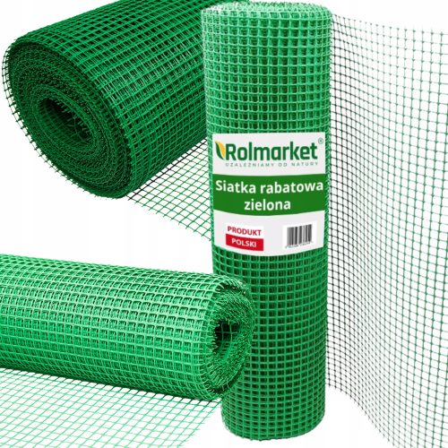 SIATKA ZA VRT 1,2x25m ZELENA PVC