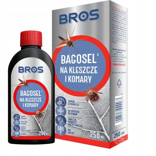 BAGOSEL BROS Tekočina proti komarjem in klopom 100ec 250 ml
