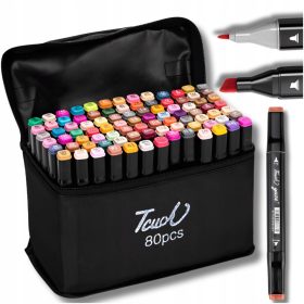 Touch Cool Pro Markerji za Umetnike 80 kos