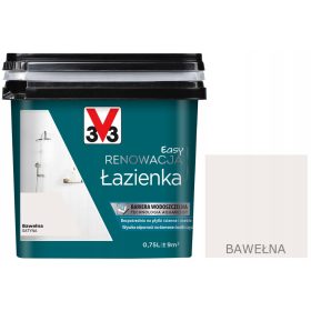    Akrilna barva za les, pohištvo, ploščice V33 0,75 l Bombaž saten