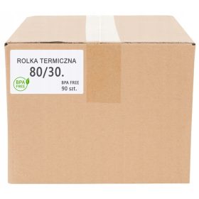 Termalne role 80x30 za fiskalne tiskalnike - 90 kosov