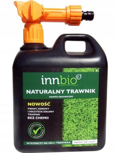 Organsko naravno gnojilo za trato INNBIO NATURAL LAWN FERTILIZER tekoče 2,7 kg 2 l