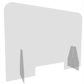   Stabilna Zaščitna PLEXI Oslona 100x75 cm 3mm - Visoka odpornost na udarce, doskonała transparentnost in varnost pri uporabi. Izdelana iz polikarbonata, ki zagotavlja varnost in trajnost. Odporna na te