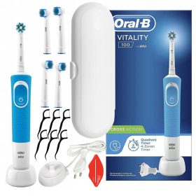   Električna zobna ščetka Oral-B Vitality D100 s prenosnim etuijem