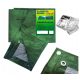 Zmogljiva in univerzalna zaščitna ponjava z UV filtrom - zelena/srebrna, 120g/m2