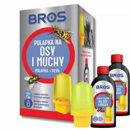 Past proti muham in osam Bros + Tekočina za privabljanje muh in os + 200 ml zaloga

Past proti muham in osam Bros je učinkovita rešitev za nadzorovanje prisotnosti os in muh v vašem vrtu ali okoli hiš