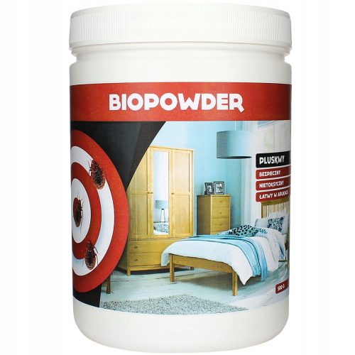 BIOPOWDER Ekološki Prašek za Učinkovito Zatiranje Ščurkov, Mravelj in Drugih Škodljivcev 500g