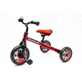 Bauerkraft 3-v-1 srebrn tricikel