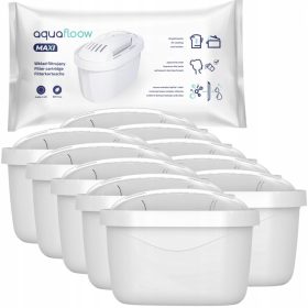   AquaFloow Maxi - Nadomestni vodni filter za vrč Brita Dafi, 10 kosov