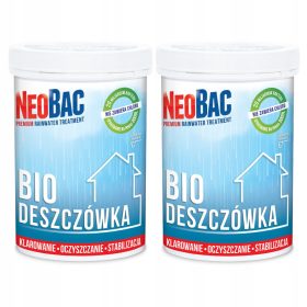NeoBac Bio Woda za čiščenje deževnice 6000 L 1 kg