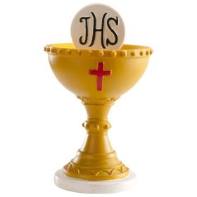   Figurica za obhajilo "Kielich z hostijo IHS" Dekora, 12 cm