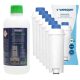 5× filtrski vložek Wessper AquaLunga WES039 + sredstvo za odstranjevanje vodnega kamna Delonghi Ecodecalk 500ml