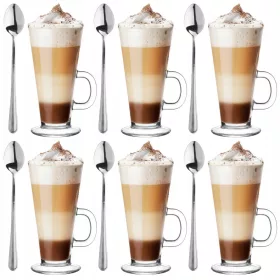 Kavni set Caffe Latte Glasmark 250 ml - 6 kosov