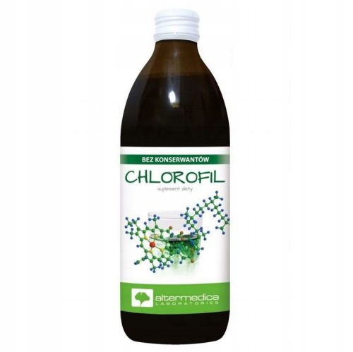 Naravni Tekoči Klorofil 500ml - Detoks, Očiščevanje, Uravnavanje kislosti