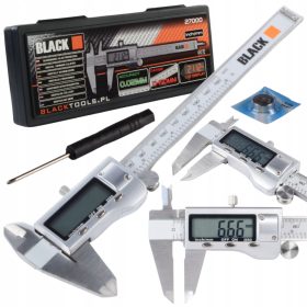 Elektronski digitalni kaliper 150 mm s plastičnim ohišjem