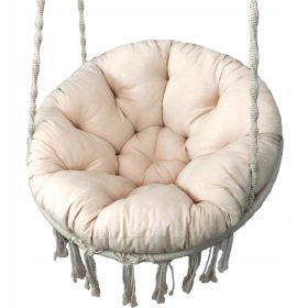 Blazina za gugalnik Bocianje gnezdo 100 cm - krem