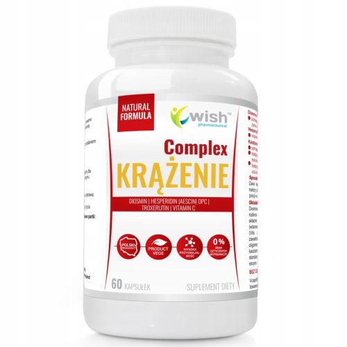 Kompleks za cirkulacijo VegeWISH z ekstraktom divjega kostanja in vitaminom C