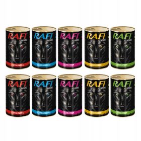 Rafi premium mokra hrana za pse divjačina 1,24 kg