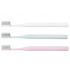 Zobna ščetka PLA ZUZii 3-v-1 v roza, mint in beli barvi