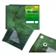 Visokokakovostna zaščitna ponjava 120g - zelena, 6x10 m, odporna na UV, mraz in vodo