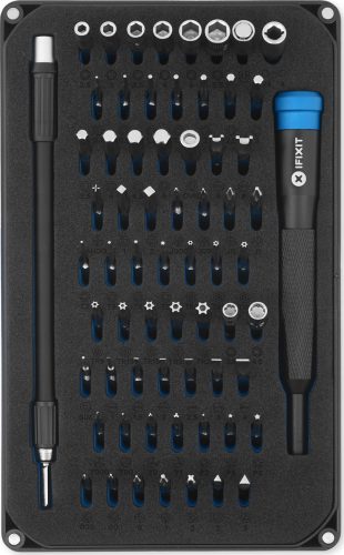 iFixit Super Komplet Precizijskih Izvijačev z Nastavki, 64 Kosov