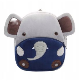   Prijeten plišasti nahrbtnik za predšolske otroke v obliki slončka D005