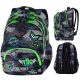 CoolPack šolski nahrbtnik z več predelki, črn, odtenki sive in srebrne, odtenki zelene 30 l