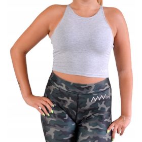  SPLASH! Crop top siva M