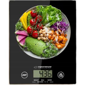  Esperanza EKS002K kuhinjska tehtnica črna 5 kg