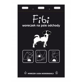 Fibi vrečke za pasje iztrebke, 200 kosov