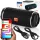 Bluetooth zvočnik BLOW BT460 2×10 W FM radio USB SD AUX prenosni boombox 2000 mAh črn