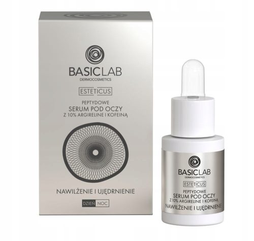 Gel serum za predel pod očmi z 10 % argirelinom - BasicLab, 15ml